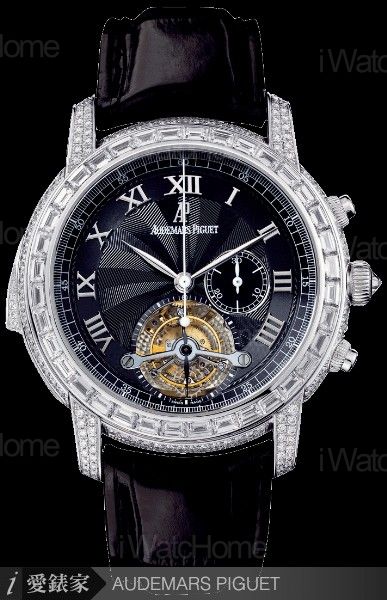 Jules Audemars全鑽三問陀飛輪計時碼錶 26118BC