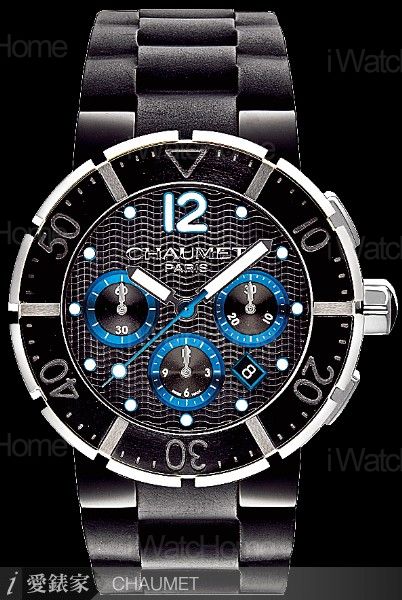 Class One XXL Automatic Chronograph TI BK