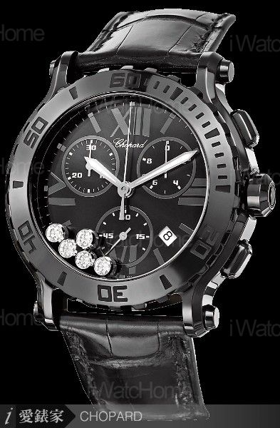CHOPARD Happy Sport Chrono MarkII All Black 288499-3007