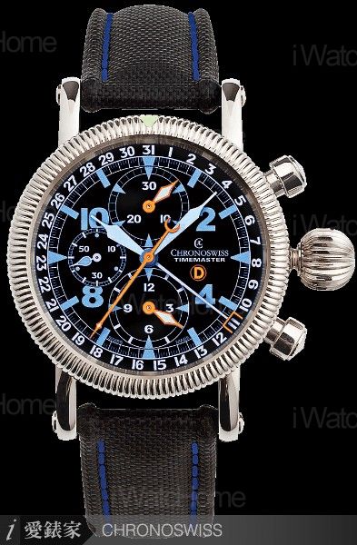 CHRONOSWISS Timemaster中央日期指示計時碼錶 CH7533 nh