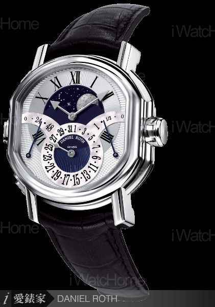 Grande Sonnerie大自鳴月相腕錶白金款