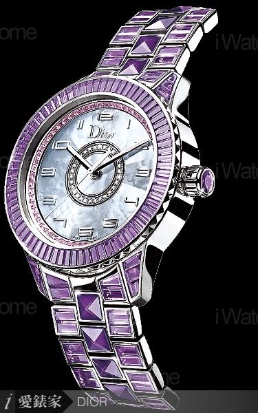 DIOR Christal Amethyst紫水晶腕錶