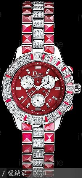 DIOR Christal Red計時碼錶