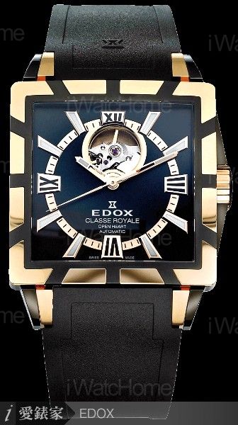 EDOX Class Royal Auto Open Heart RGP