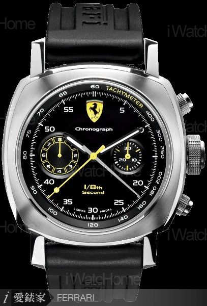 FERRARI 八分之一秒計時腕錶 FER00025 ST