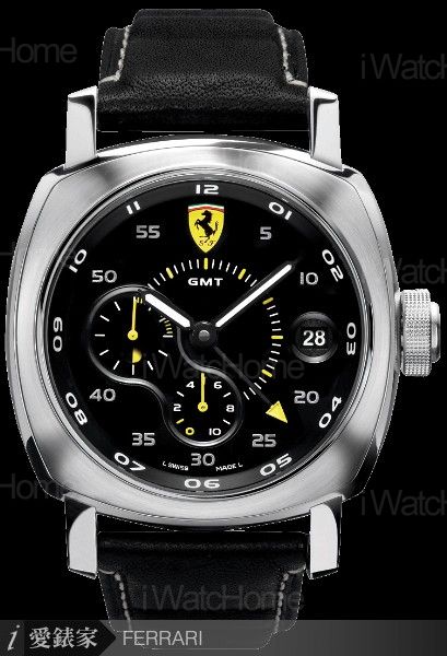 FERRARI 十日鍊兩地時間腕錶 FER00022