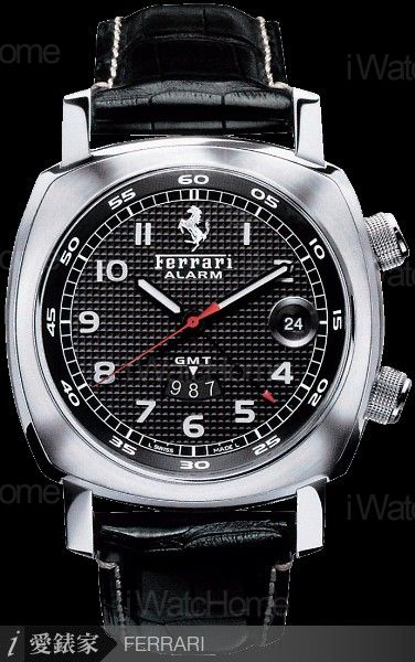 FERRARI Granturismo兩地時間鬧鈴錶 FER00017