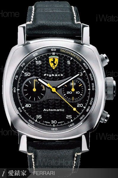 FERRARI Scuderia Flyback飛返計時碼錶 FER00014