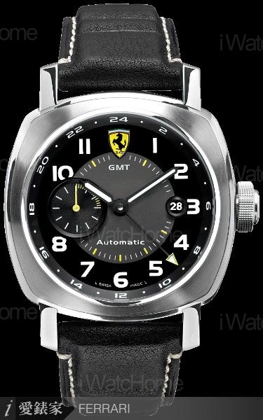 FERRARI Scuderia GMT兩地時間腕錶 FER00009