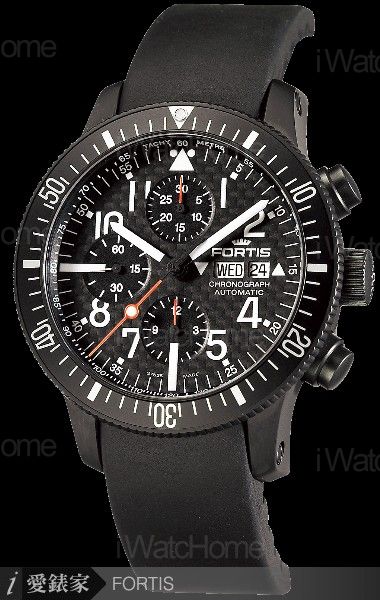 FORTIS B-42 Chronograph Black Ti