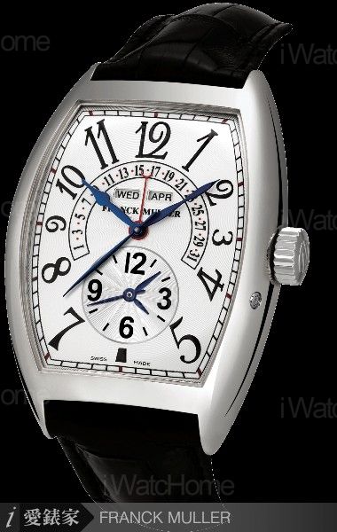 FRANCK MULLER Master Banker兩地時間逆跳日期腕錶 8880 MC MB