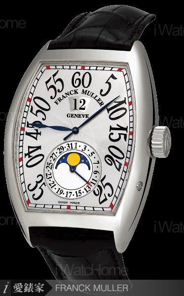 FRANCK MULLER Cintree Curvex日期月相跳時腕錶 9880 HS DT L