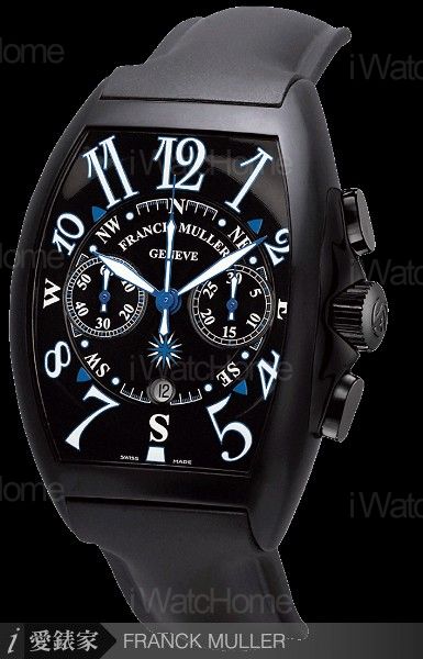 FRANCK MULLER Mariner精鋼計時腕錶 8080 CC AT DT