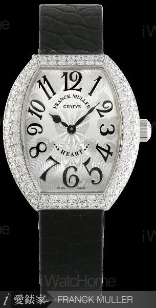 FRANCK MULLER Heart 18K白金鑽錶5002 M QZ D3