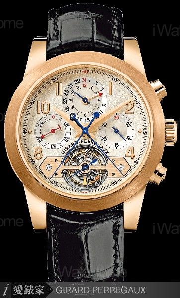 1966 陀飛輪雙追針計時碼錶