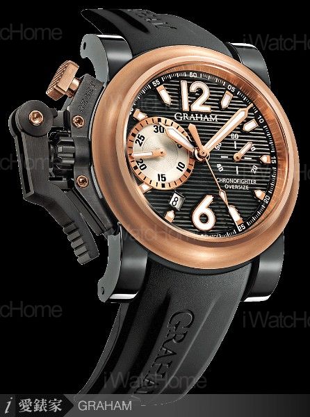 Chronofighter超大錶冠黑標版 2OVBZ.B10A.K10B
