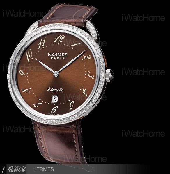 HERMES Arceau機械珠寶腕錶ST/Dia