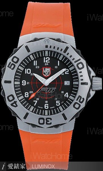 LUMINOX F-16 Fighting Falcon Time Date 9100