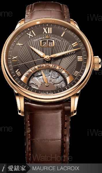 Masterpiece匠心系列星期逆跳腕錶RG