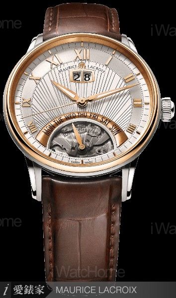 Masterpiece匠心系列星期逆跳腕錶ST/RG