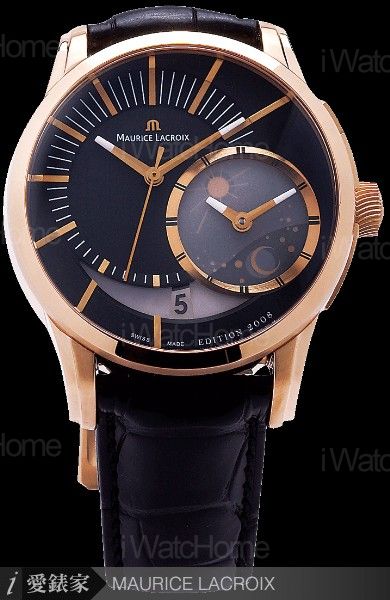 Pontos奔濤系列偏心GMT限量腕錶RG