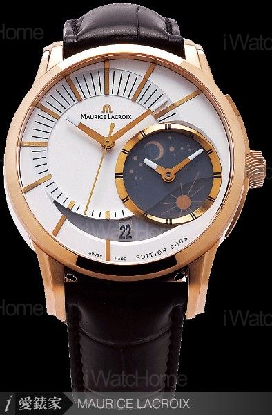 Pontos奔濤系列偏心GMT限量腕錶RG WD