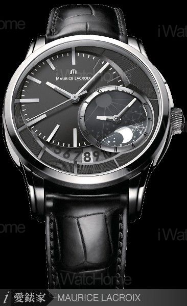 Pontos奔濤系列偏心GMT腕錶ST