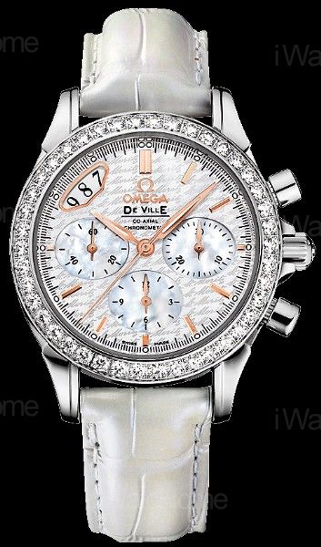 碟飛系列De Ville聖莫里茲女仕計時碼錶