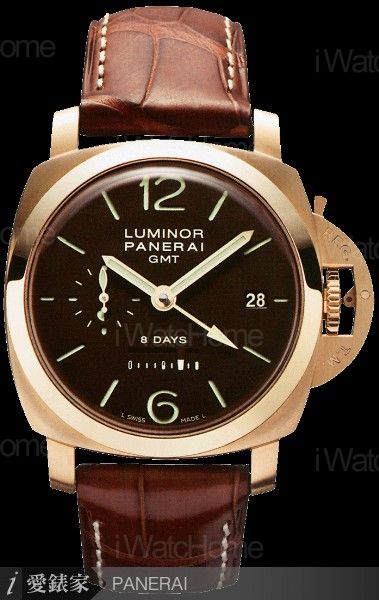 PANERAI Luminor 1950 8Days GMT Ora Rosa 44mm