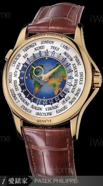 Complications Ref.5131Y琺瑯彩繪世界時區錶