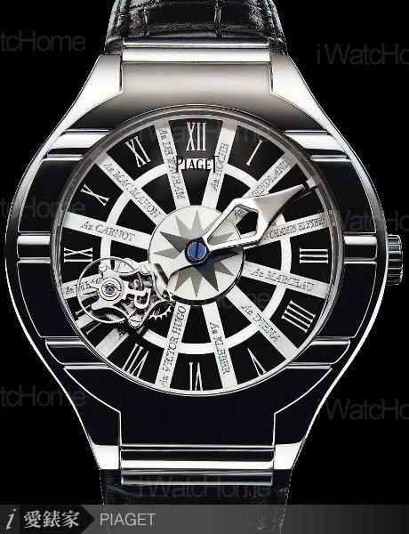 Piaget Polo花都巴黎相對陀飛輪腕錶