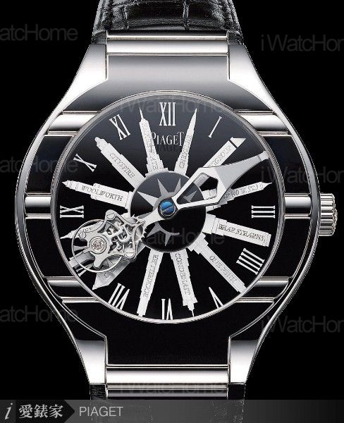 Piaget Polo時尚紐約相對陀飛輪腕錶