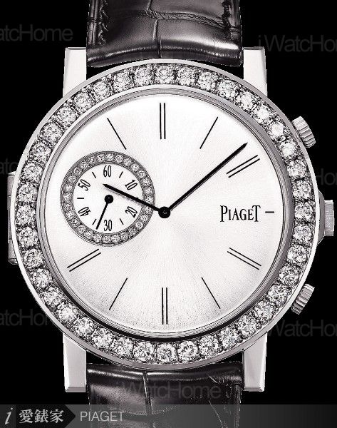 Altiplano 白K雙面腕錶