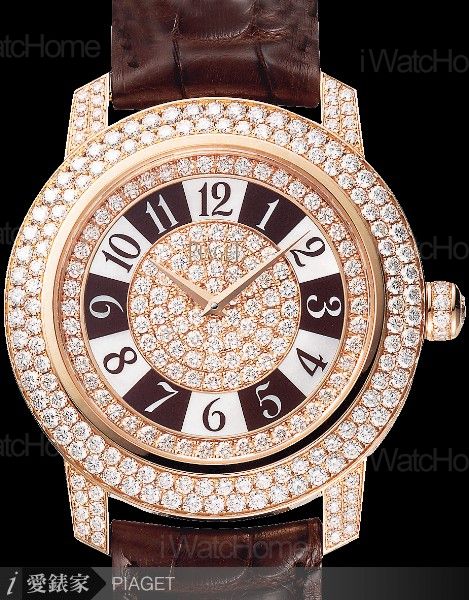 Limeligh玫瑰金鑲鑽腕錶