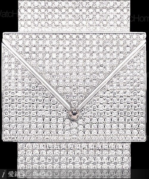 Limelight 情書造型全鑽帶腕錶