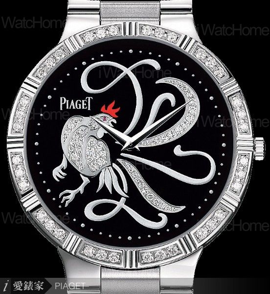 Dancer 白K鑲鑽腕錶