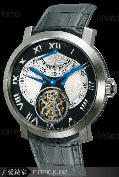 Tourbillon Triretro三逆跳陀飛輪腕錶