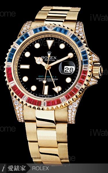 GMT-Master II蠔式格林威治鑽錶