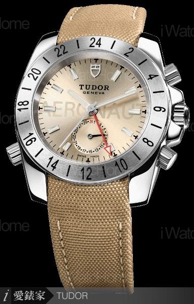 Sport Aeronaut兩地時間腕錶