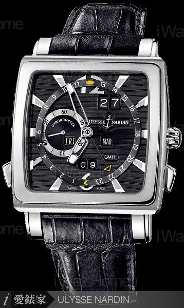 Quadrato兩地時間萬年曆