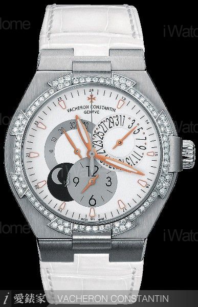 Overseas縱橫四海系列自動上鍊兩地時間腕錶