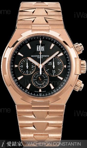 Overseas縱橫四海系列自動上鍊計時腕錶