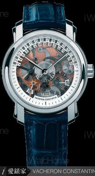 Malte Openface 馬爾他系列逆跳日萬年曆腕錶