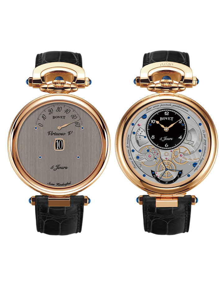 Fleurier Virtuoso V雙面陀飛輪腕錶
