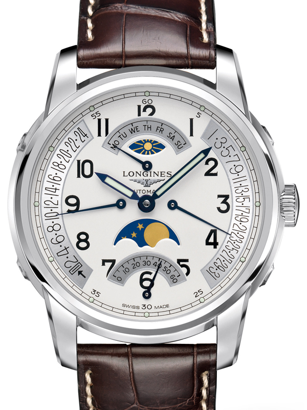 Saint-Imier 聖米爾系列四逆跳月相腕錶