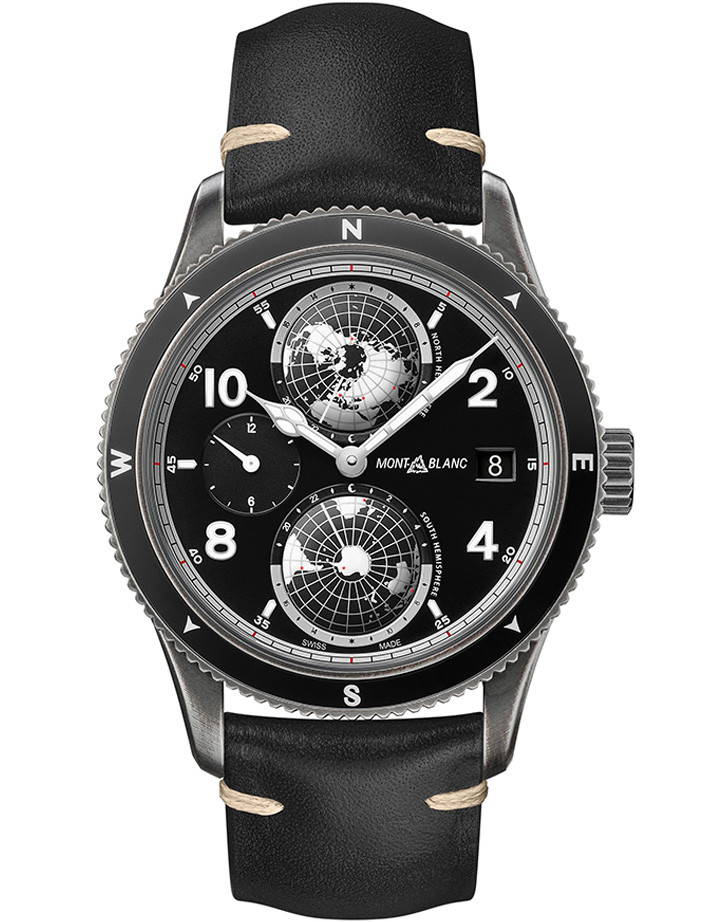 萬寶龍1858系列Geosphere世界時間腕錶限量款