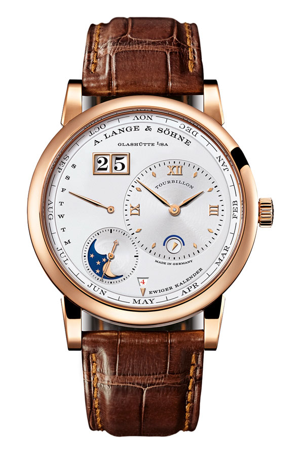 Lange 1 陀飛輪萬年曆腕錶