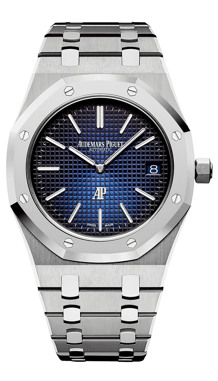 皇家橡樹「Jumbo」超薄腕錶