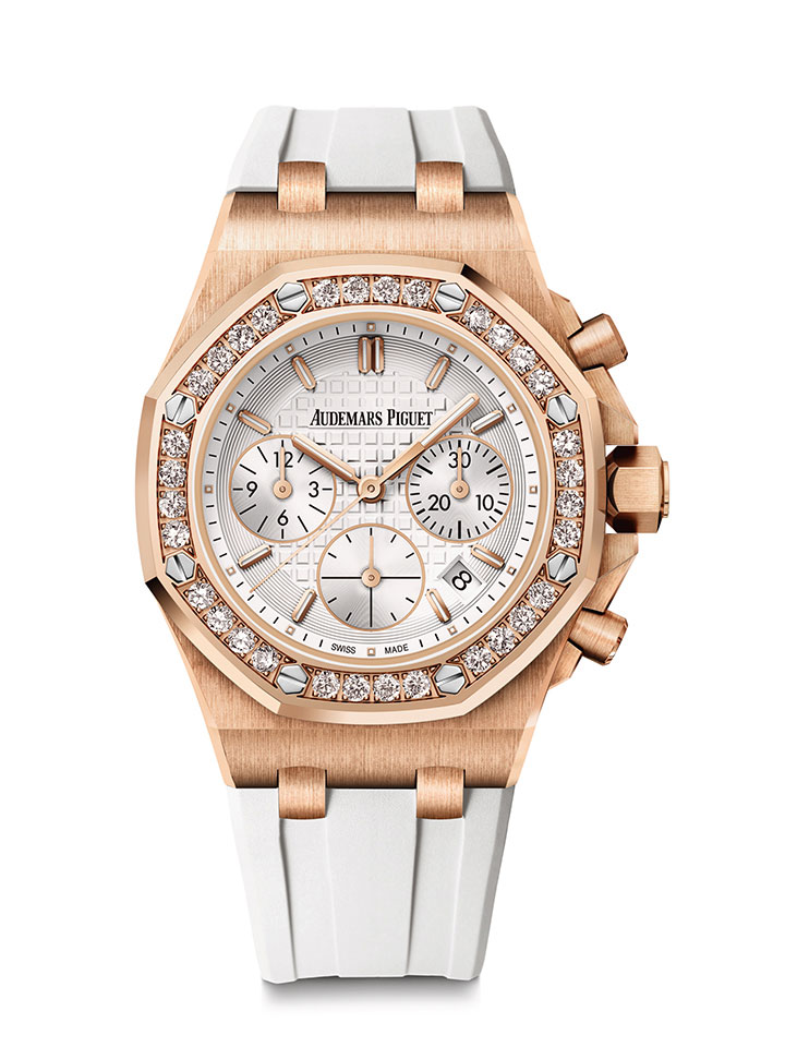 皇家橡樹離岸型37毫米計時碼錶