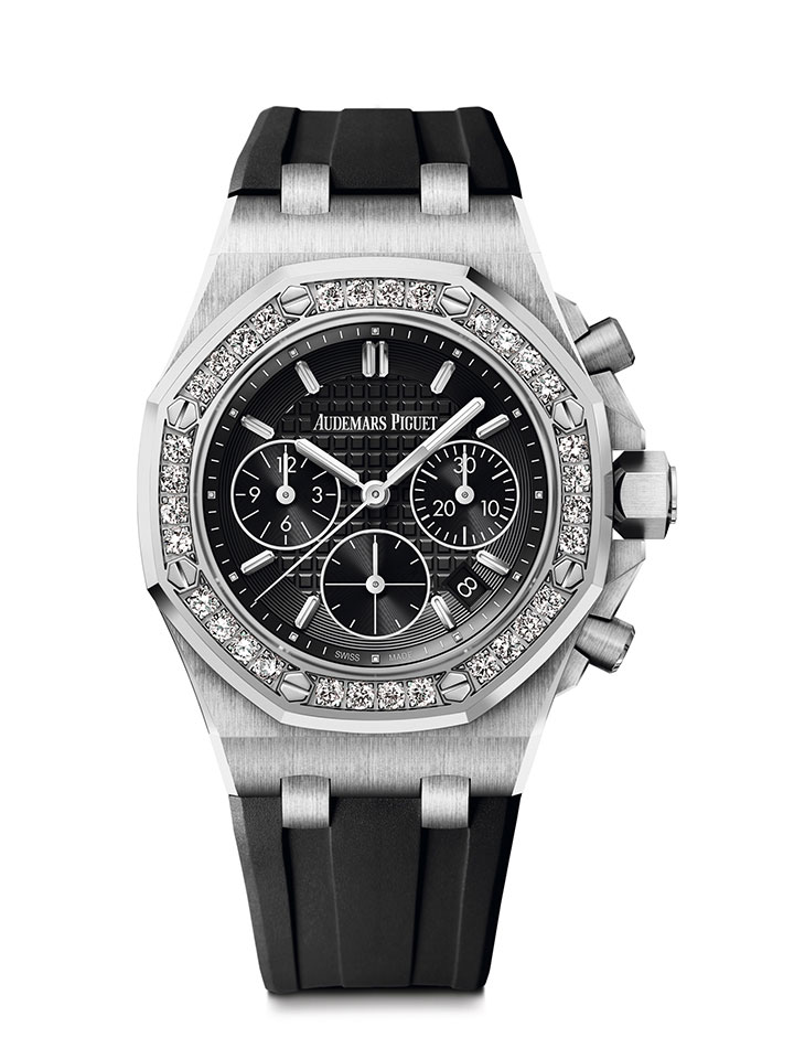 皇家橡樹離岸型37毫米計時碼錶